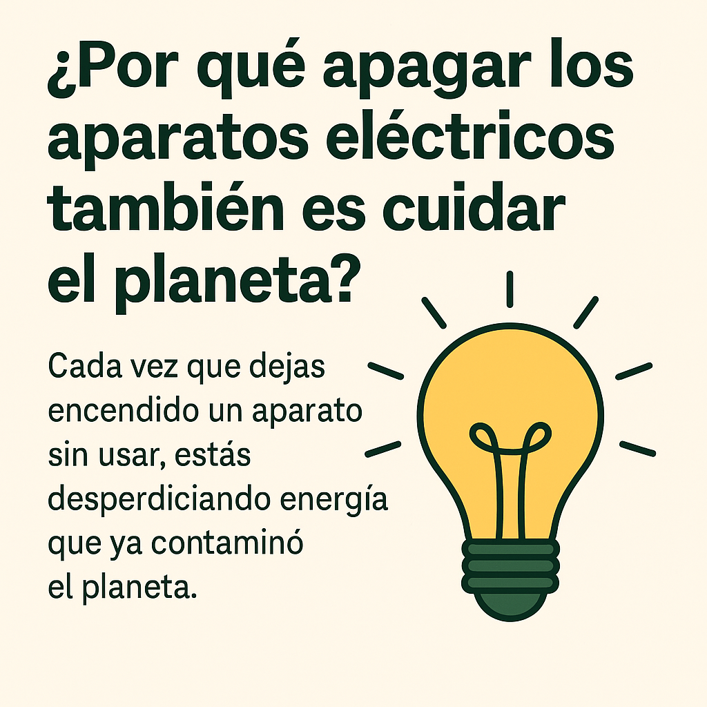 Uso responsable de la energía en el hogar